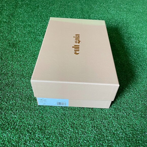 Cult Gaia Authentic Empty Sturdy Beige Shoe Box Soleil Heel Sand  The Cult Gaia - Picture 5 of 10